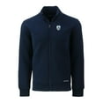 thumbnail image 2 of Men's Cutter & Buck Navy Los Angeles Chargers Big & Tall  Roam Eco Recycled Full-Zip Jacket, 2 of 3