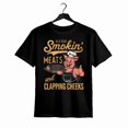 thumbnail image 1 of Camiseta gráfica de verano Old Row Smokin' Meats & Clapping Cheeks para entusiastas de la barbacoa, 1 of 6