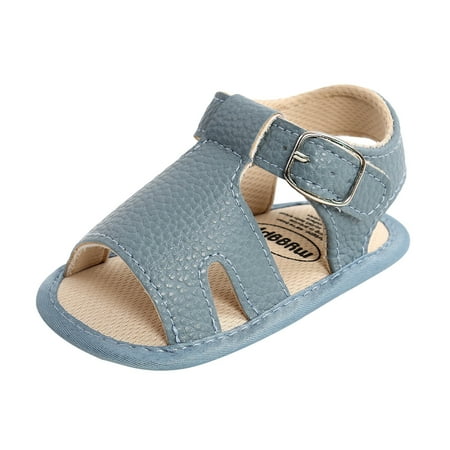 

QWERTYU Newborn Girl Boy Beach Outdoor Sandals Infant Baby Soft Sole First Walkers Shoes Summer Slippers 0-12M 11