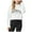 Z1-White, variant on newwalpole Kids Crop Tops Girls Long Sleeve Tee Shirts Cute Daisy Pinted Fashion Hoodies Pullover Top Purple for Size 7-8 Y