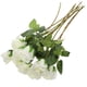 thumbnail image 2 of 10 rosas artificiales con tallos para hacer tú mismo, ramos de boda., 2 of 5