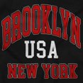 thumbnail image 2 of Cool Varsity Brooklyn New York USA Hoodie Sweatshirt Women Men Brisco Brands S, 2 of 6