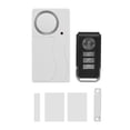thumbnail image 1 of Sistema de alarma antirrobo inalámbrico para puerta con sensor magnético de vibración y control remoto, 1 of 14