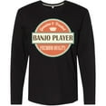 thumbnail image 3 of Inktastic Banjo Player Funny Gift Idea Long Sleeve T-Shirt, 3 of 5