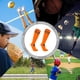thumbnail image 5 of Paquete de 2 calcetines de fútbol, softbol y béisbol para jóvenes, niños y adultos, calcetines multideportivos (naranja), 5 of 5