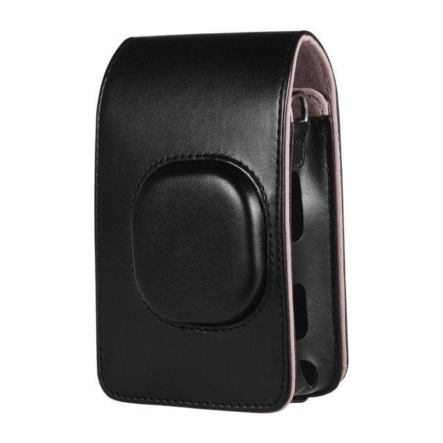 Funda protectora para cámara Fujifilm Instax mini LiPlay - Cuero PU resistente al agua con correa ajustable, diseño magnético fácil de abrir. Disponible en varios colores: negro, blanco humo, café y