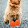 Rubber Dog Ball Throwing Toys Pet Treat for Small Dogs Entertainment