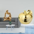 thumbnail image 2 of Estatua de pensador abstracto, escultura de fruta, figura de cerámica, adorno para mesa, sala de estar, estante, oficina, estantería, porches, restaur, 2 of 8