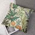 thumbnail image 7 of Shangniulu Sage Green Botanical Print Floral Pillow Covers Set of 2 Vintage Flower Pattern Cream Decorative Throw Pillowcases Outdoor Rustic Farmhouse Square Cushion Cases Decor, 7 of 7