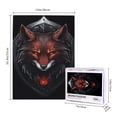 thumbnail image 4 of 500 PCS Fierce Wolf Head - 500 Piece Animal Jigsaw Puzzles,Great For Relaxation And Display For Puzzle Enthusiast,Animal Enthusiasts' Charming Artworks,Funny Animal Wooden Puzzle As Home Decor, 4 of 6