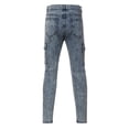 thumbnail image 1 of Men's Jeans Product Classification Men's Stretch Denim Pant Distressed Ripped Slim Fit Pocket Jeans Trousers Product Title, 1 of 8