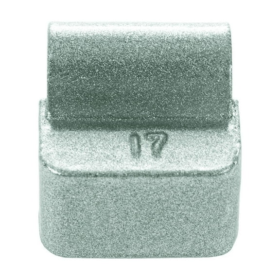 Wegmann 1oz Heavy-Duty Lead Uncoated Clip-on I7 Series Wheel Weight (Box of 25)