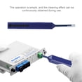thumbnail image 4 of Fiber Connector Cleaner Fiber Cleaner Blue Abs 1.25Mm One Click Cleaner Fiber Optic Cleaning Pen For Lc Mu Connectors, 4 of 8