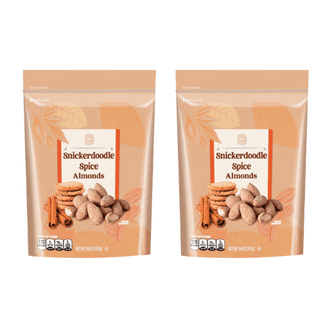 Southern Grove Snickerdoodle & Pumpkin Spice Almonds 14oz 397g (2