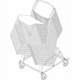 thumbnail image 4 of Lorell LLR62538 Lorell Stack Chair Steel Dolly, Black, 4 of 6