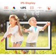 thumbnail image 3 of Digital Picture Frame 10.1 Inch 32GB WiFi Enabled 1280x800 HD IPS Touch Screen Auto-Rotate Wall Mount Share Photos Videos App Smart Slideshow Gift for Mom Dad Weddings Birthdays Black, 3 of 8