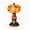 B, variant on JVBTVB Halloween Pumpkin Lamp Resin Night Light, Spooky Gothic Table Decor for Bedroom Desk Party, 5.12" x 5.12" x 5.91"