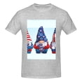 thumbnail image 4 of Bingfone Cute Gnomes In Usa1 Men'S Loose Fit Short-Sleeve Pocket T-Shirt, 4 of 7