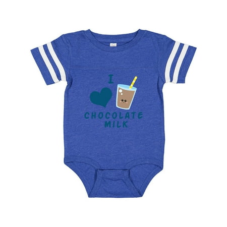 

Inktastic I love chocolate milk Gift Baby Boy or Baby Girl Bodysuit