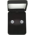 thumbnail image 5 of 1.00 Carat T.W. Round Diamond 14kt White Gold Bezel Stud Earrings, IGL Certified, Comes in a Box, 5 of 5