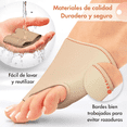 thumbnail image 4 of Almohadillas Metatarsianas Para Juanetes 2 Par Medio Dedo, 4 of 7