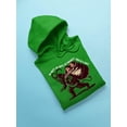 thumbnail image 3 of Horror Krampus, Naughty Kids in a Sack Men's Hoodie, 3 of 4
