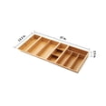 thumbnail image 7 of TRINITY EcoStorage® | 4-Piece Bamboo Drawer Organizer | w/ Dividers, 7 of 7