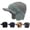 Black, variant on Winter Hat With Thick Velvet And Warm Big Head Circumference Men's Cap Knitted Yarn Cap Hat Black Free Size