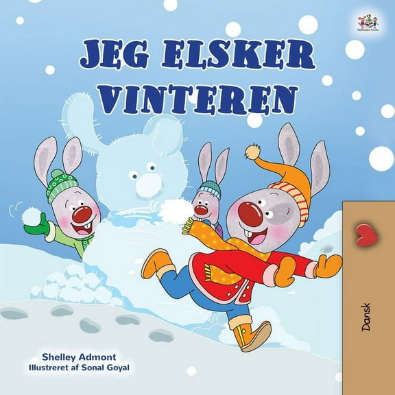 Danish Bedtime Collection I Love Winter (Danish Children's Book), (Paperback)