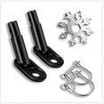 thumbnail image 1 of 2 Sets Bike Trailer Coupler Aicer Connector Bike Trailer Hitch Adapter Trailer Hitch Mount Coupler With 18 In 1 Snowflake Multi-tool, 1 of 5