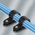 thumbnail image 6 of Cable Management Clip - Self-Adhesive Wire Cord Clip for Desk Wall - Small Cable Holder for Organizing Wires - No Drill Cord Organizer - White, 6 of 8