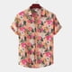 thumbnail image 5 of Hawaiian Shirt For Men, Men's Vintage Button Down Bowling Shirts Short Sleeve Summer Beach Shirt M, 5 of 5