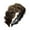Light Brown, variant on Xinwanna Braided Headband with Teeth Synthetic Heat-Resistant Fibers Realistic Human Hair Headband Secure Hair Fix Hair Hoop (Black)