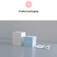 thumbnail image 2 of Cube Alarm Clock Multifunctional Digital Desk Clock Rechargeable Alarm Clock USB Charging Night Light Alarm Clock Cute Daily Alarms for Bedside, 2 of 10