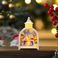 thumbnail image 4 of HomeKingdee Christmas Candle Lanterns Sublimation Candle Lantern Mini Blank LED Hanging Lantern for Halloween Home Indoor Outdoor Decor Craft, 4 of 6