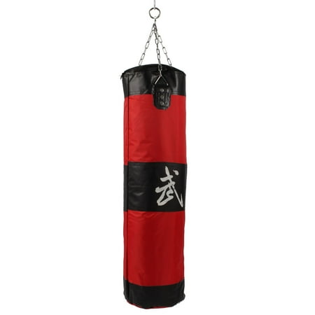 Boxing Day Sale Furniture Ktaxon Heavy Boxing Punching Bag for Kicking MMA Kickboxing Speed Training with Chain Hook (Empty) ()