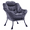 Dark Gray, variant on PAPROOS Fabric Large Lazy Chair, Accent Reading Chair with Armrests and Side Pocket, Upholstered Cozy Lounge Chair, Leisure Sofa Chair for Living Room, Bedroom, Dorm, Light Gray