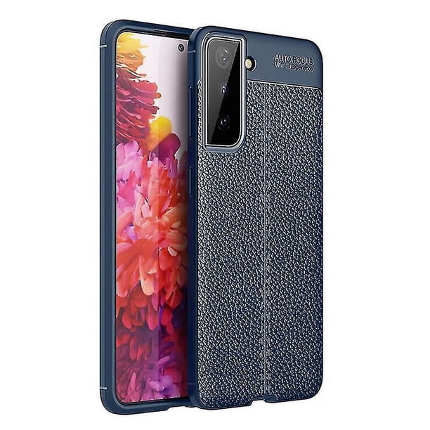 Funda de TPU con textura de lichi para Samsung Galaxy S21+ 5g, a prueba de golpes
