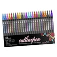 thumbnail image 1 of segolike Double Line Outline Markers Craft Pens for Card Making Scrapbooking Painting 48 Colors, 1 of 9