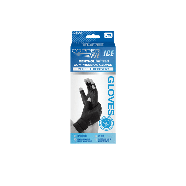 As Seen On Tv Copper Fit Ice Gloves L/xl