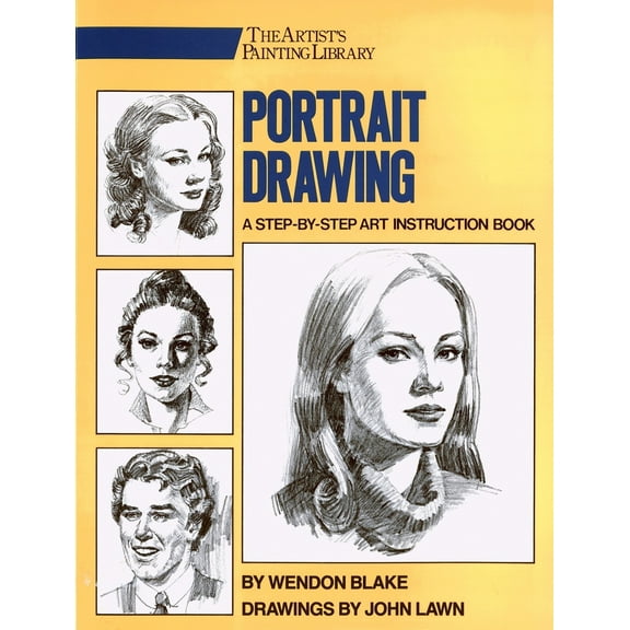 Pre-Owned Portrait Drawing: A Step-By-Step Art Instruction Book (Paperback) 0823040941 9780823040940
