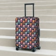thumbnail image 6 of Daiia Octopus in love Luggage Cover, Thickened Washable Travel Luggage Covers, Elastic Unique Baggage Covers for 18-20 inch Luggage-X-Large, 6 of 7