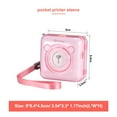 thumbnail image 3 of Pocket Printer Sleeve Durable Compact Accurate Plastic Pocket Printer Protector With Wrist Band, 3 of 9