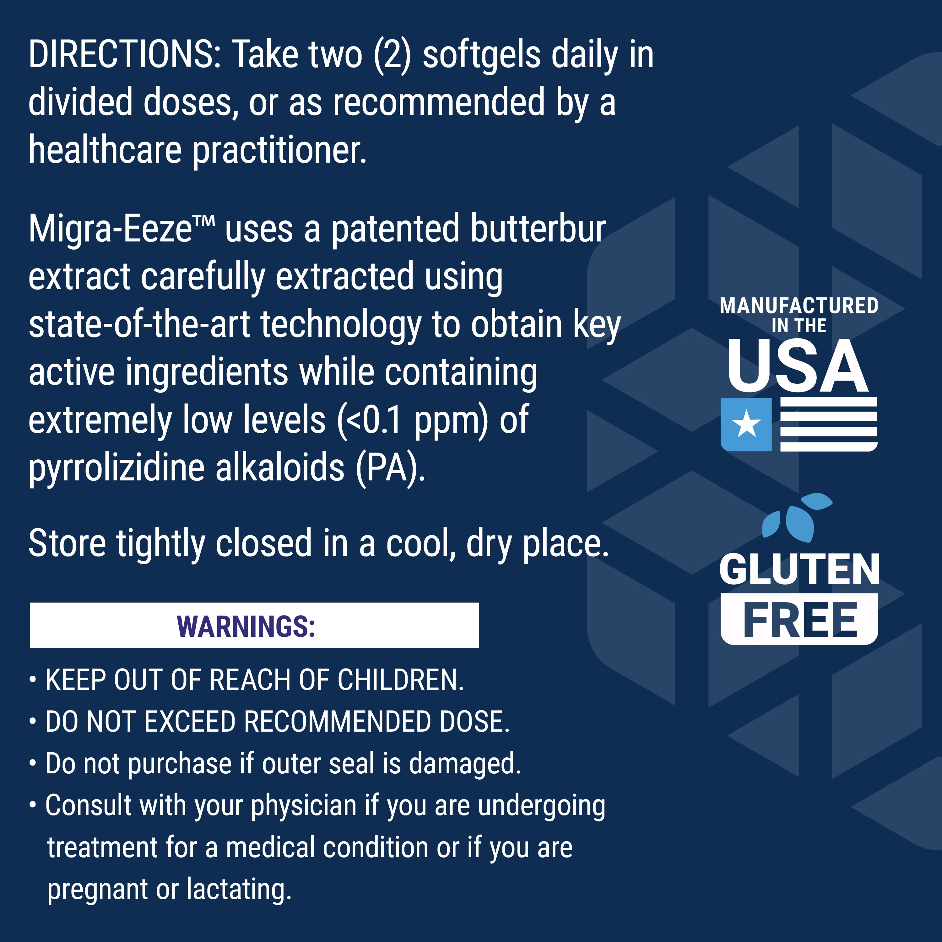 Life Extension Migra-Eeze™, helps relieve general head discomfort, butterbur, ginger, riboflavin, gluten-free, 60 softgels