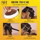 thumbnail image 5 of LOC N Edge Gel Extra Hold - Paquete de 3 (16 oz cada uno) | Máxima sujeción para trenzas Locs, giros y bordes | Ingredientes naturales no grasos Todo tipo de cabello, 5 of 5