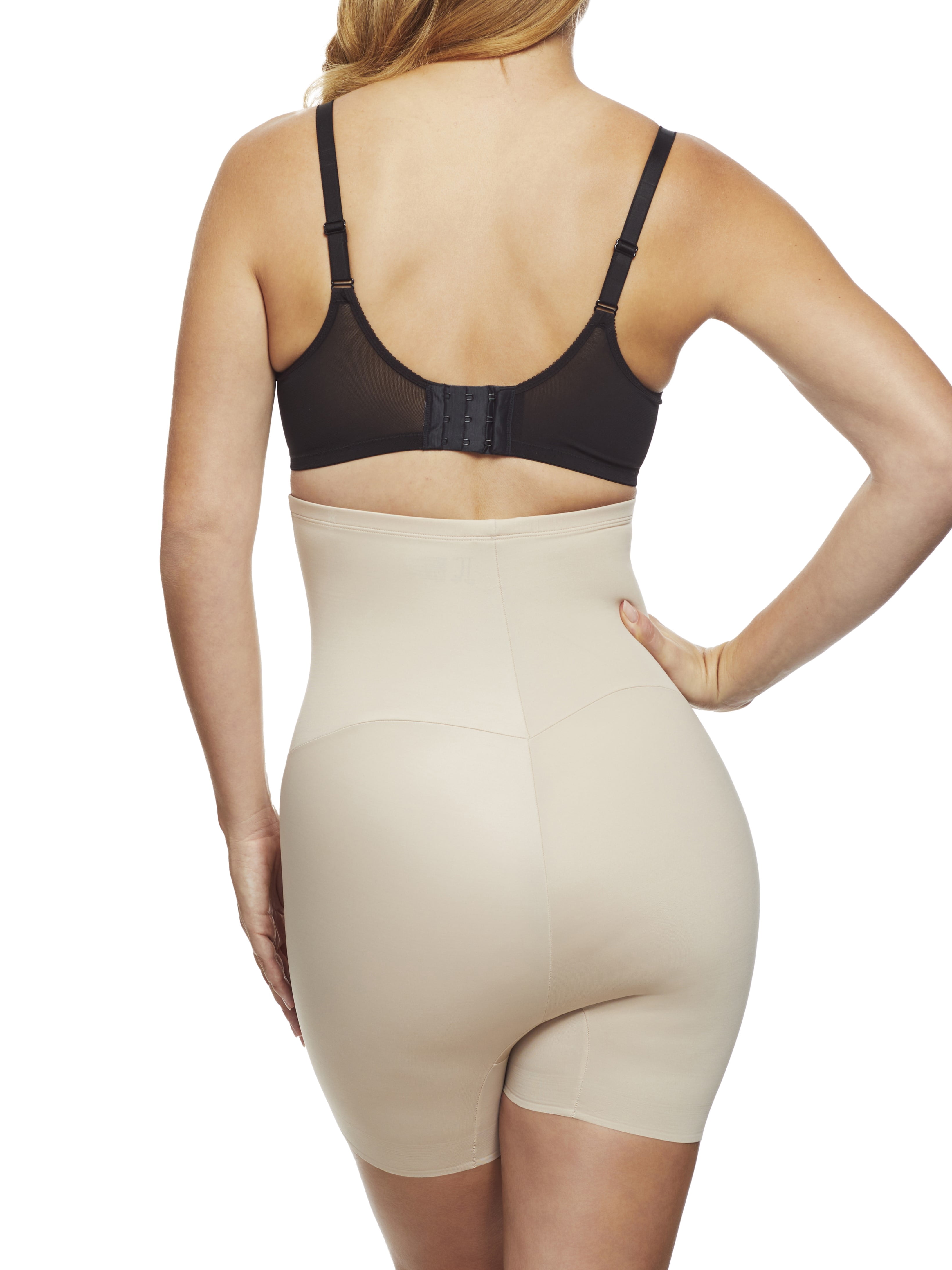 Girl Power by TC Intimates Women's Moderate Control Shapewear, High-Waist Thigh Slimmer, Sizes S-2XL