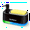 Black, variant on 3-in-1 Hand Dish Soap Dispenser With Sponge Holder, Plastic Countertop Dispenser For Kitchen Bathroom Sink