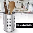 thumbnail image 2 of Chopstick Rack Kitchen Storage Rack Cutlery Rack Cage Drain Rack Storage Spoon Chopstick Storage Rack, 2 of 6