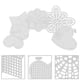 thumbnail image 3 of 25pcs Plastic Stitching Canvas Kit for Embroidery Cross Stitch Knit Yarn Crafting Plastic Mesh Canvas Sheets Hearts Stars Flowers Butterflies Blank Ne, 3 of 4