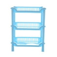 thumbnail image 5 of GETAJGHSD Adjustable 1Pcs Blue Plastic Cube Shelf for Kitchen and Bathroom Use, 5 of 8